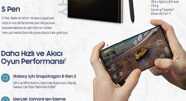 Üst düzey performans ve efsanevi kamera yeni Samsung Galaxy S23 Ultra'da buluştu