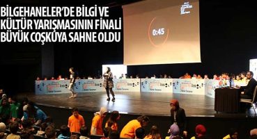 Bilgehaneler'de Bilgi ve Kültür Yarışmasının Finali Büyük Coşkuya Sahne Oldu