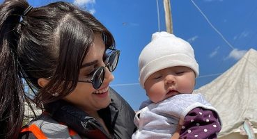 Gülnur Tutumoğlu deprem bölgesinde