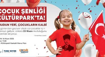 İzmir Büyükşehir Belediyesi 23 Nisan'ı çocuk şenlikleriyle kutluyor