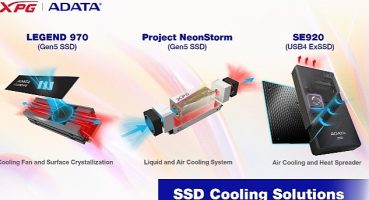 ADATA'nın Yeni Nesil SSD Soğutma Çözümleri Computex'te Tanıtıldı