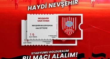 Nevşehir Belediyespor-Hacettepe Müsabakası İçin Bilet Fiyatları 1 TL'ye Düşürüldü