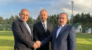 TFF Başkanı Mehmet Büyükekşi, Gaziantep FK Başkanı Memik Yılmaz ile Bir Araya Geldi