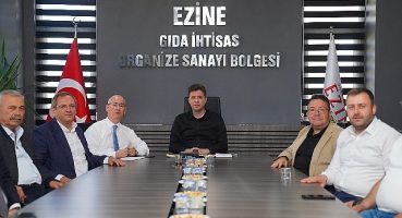 Ayvalık ve Ezine Gıda OSB'leri arasında bilgi alışverişi