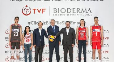 Bioderma 2 yıl daha Voleybol Milli Takımlar Resmi Sponsoru