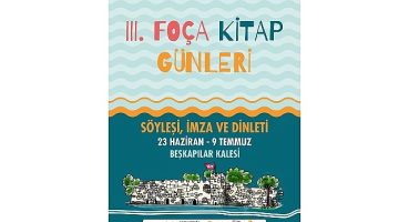 Foça'da kitaplarla dolu bir yaz