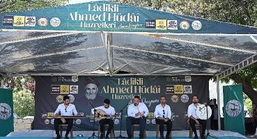 Konya'nın Manevi Önderlerinden Ladikli Ahmet Hüdai Anıldı