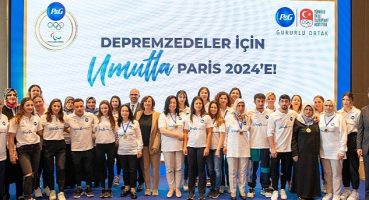 P&G ve TMOK Olimpiyat Umudunu Spor Okuluyla Deprem Bölgesi'ne Taşıyor