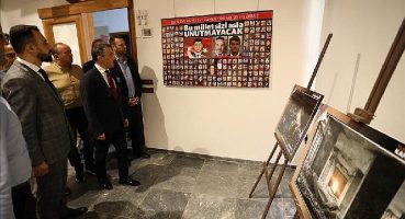 “15 Temmuz Türkiye Yüzyılının Kahramanları" Sergisi Kent Müzesinde Açıldı