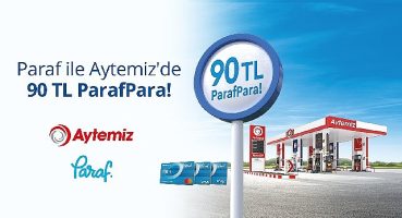 Aytemiz ve Halkbank'tan kazandıran kampanya: Akaryakıt alışverişlerinde Paraf Kart'la 90 TL ParafPara!