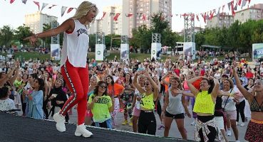 Yaşam Vadisi'nde Zumba şenliği