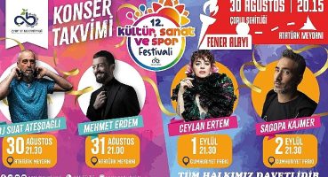 12. Kültür, Sanat ve Spor Festivali Başlıyor