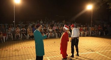 Çeltikçili Çocuklar Tiyatro Günleriyle Eğlence Dolu Gece Yaşadı