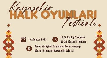 Kayaşehir Halk Oyunları Festivali İçin Geri Sayım Başladı