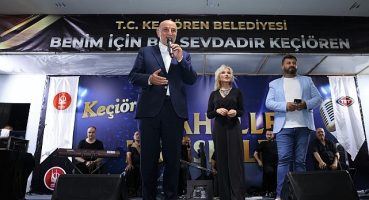 Keçiören Atapark Mahallesi'nde Coşkulu Konser