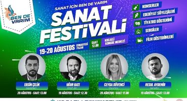 Sanat için Ben De Varım Festivali başlıyor