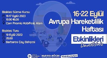 Avrupa Hareketlilik Haftası başlıyor