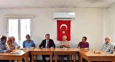 Başkan Soner Çetin emeklilerin sorunlarını dinledi