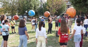 Bayraklı'da çocuklar akıl ve zeka atölyelerinde buluştu