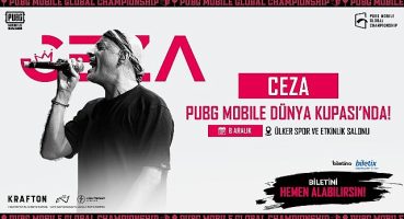 Ceza, İstanbul'da düzenlenecek 2023 PUBG MOBILE Dünya Kupası'nda sahne alacak