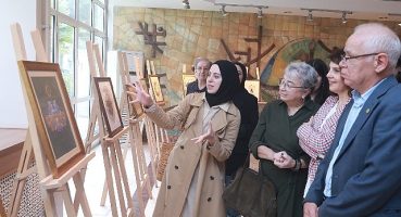 Deü'den cumhuriyet'e özel tezhip sergisi