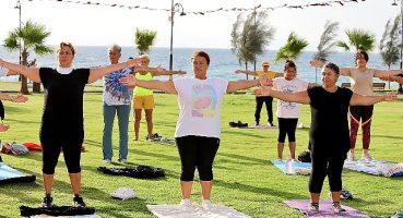 Didim belediyesi'nin pilates etkinlikleri devam ediyor