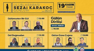Uluslararası Sezai Karakoç Günleri başlıyor