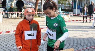   Gölyazı'da oryantiring yarışları renkli anlara sahne oldu