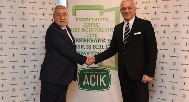 Esnafın kapısı hep açık kalsın diye Şekerbank'tan TESK iş birliği