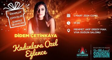 Kadınlara Özel Müzik Eğlence Programı