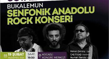 Kocaeli  Büyükşehir'den Anadolu Rock'un ustalarına saygı konseri