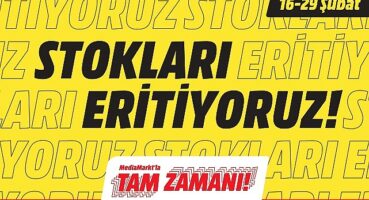 MediaMarkt'ın Stokları Eritiyoruz Kampanyası Devam Ediyor!