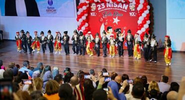 Didim Belediyesi Deniz Yıldızları Kreş ve Gündüz Bakımevi öğrencileri, 23 Nisan Ulusal Egemenlik ve Çocuk Bayramı'nı büyük bir coşku ile kutladı